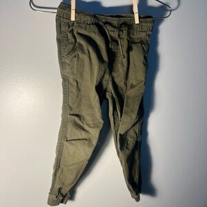 Olive Green Jogger Pants